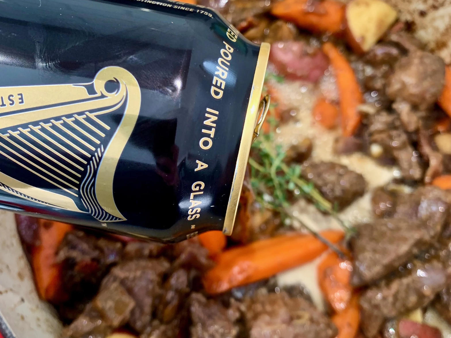 Guinness and stew