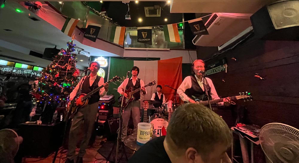 Live band at Father Ted's